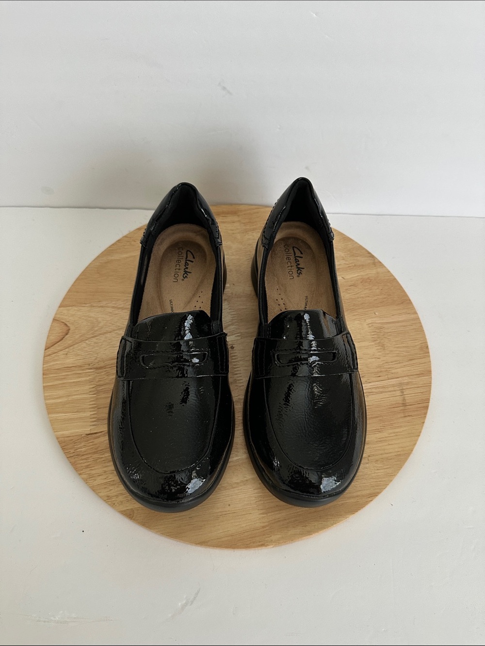 Clarks Ellowyn Penny Womens Moc Closed Toe Loafers